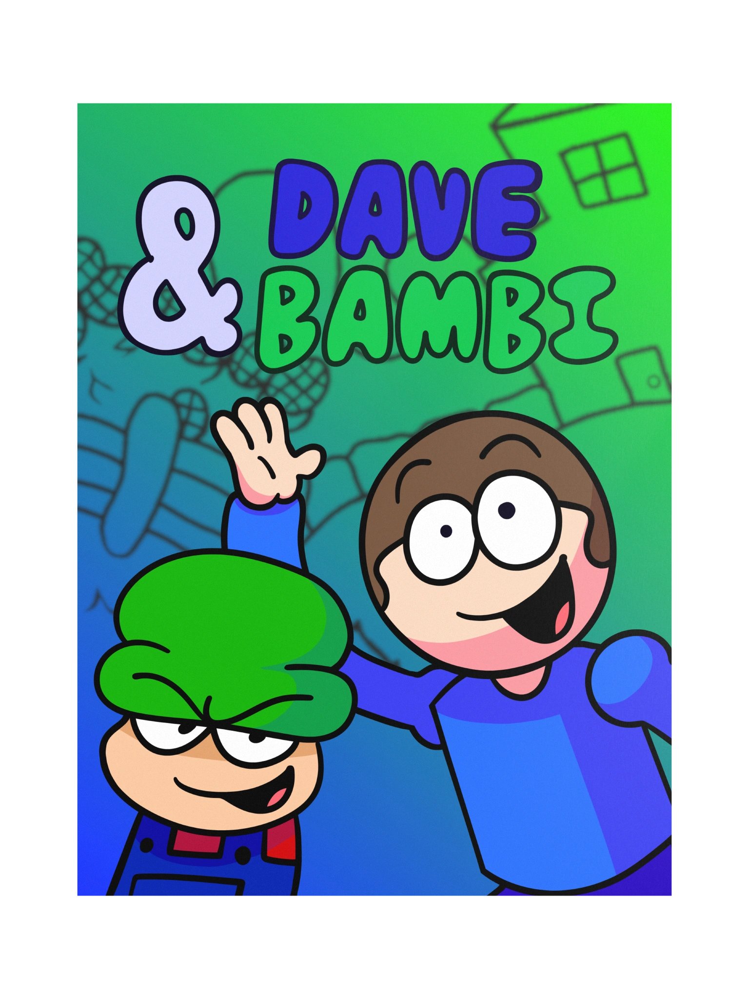dave and bambi poster